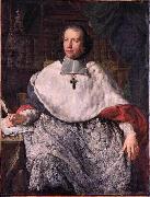 Charles-Joseph Natoire Portrait of French bishop and theologian Jean-Joseph Languet de Gergy oil painting